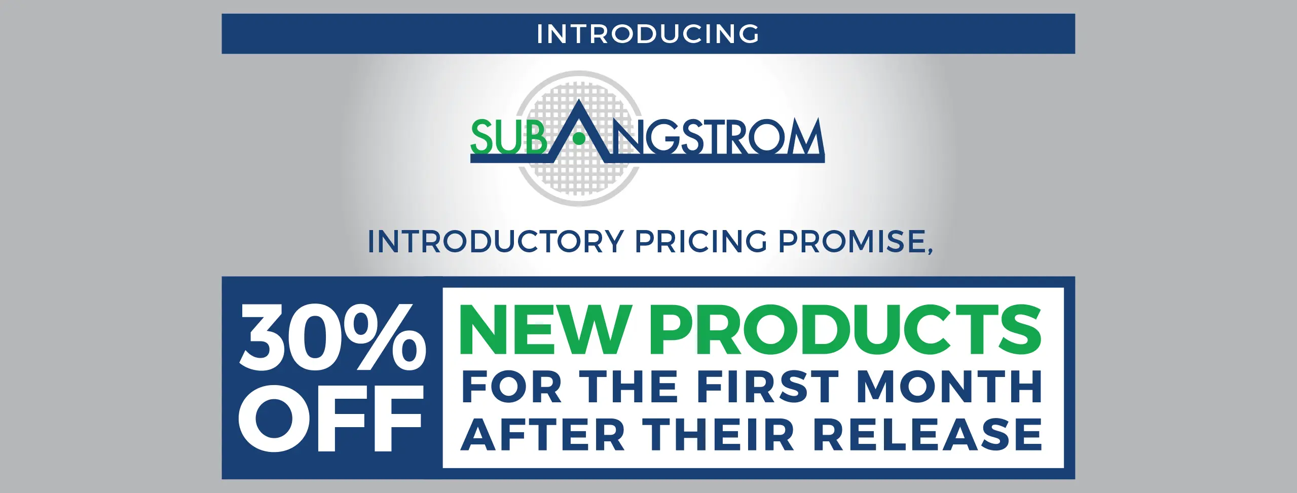 30% off on new products